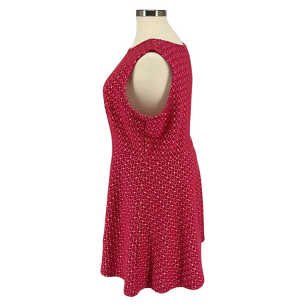 Leota - Geo Print Sleeveless Dress (Size 4 - 26/28)