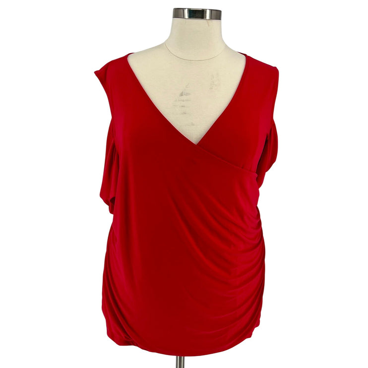 Torrid - Surplice Cold-Shoulder Blouse (5)