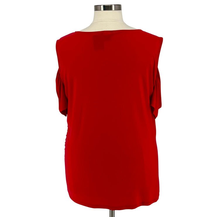 Torrid - Surplice Cold-Shoulder Blouse (5)