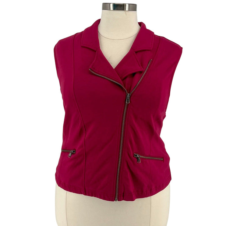 Torrid - Knit Moto Vest (4)