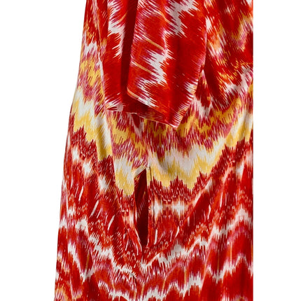 Dreams Co. - Ikat Tie-Waist Midi Dress (Size 26/28)