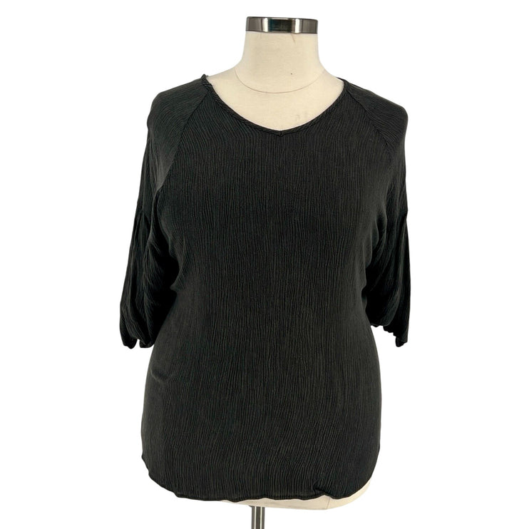 Jade by Jane - Crepe Batwing Blouse