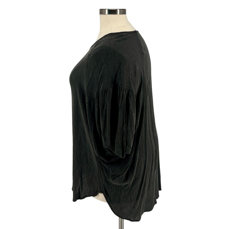 Jade by Jane - Crepe Batwing Blouse